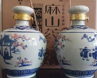 純糧古法發酵白酒